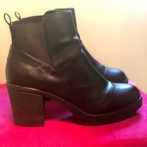 Urban Outfitters Faux Leather Heeled Boot